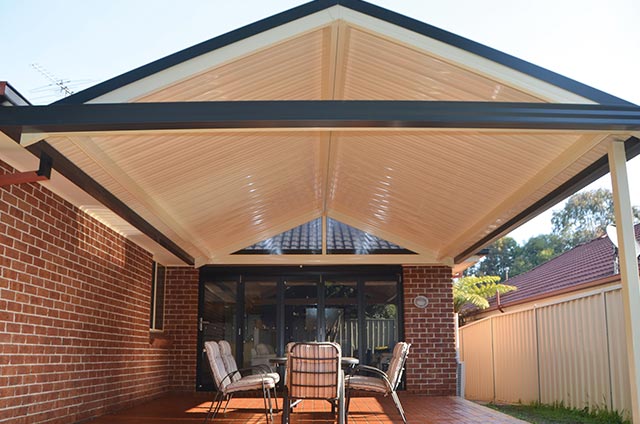 Colorbond Gable Roof Verandah Pergola from SOL Home Improvements